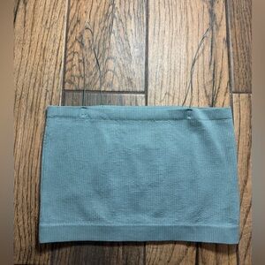 Mono B Soft Ribbed Thin Strap Bandeau Brami Top‎